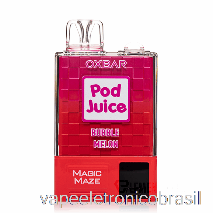 Vape Recarregável Oxbar Magic Maze Pro 10000 Descartável Bubba Melon - Pod Juice